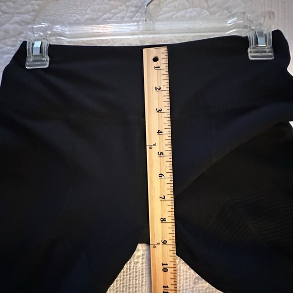 NWOT Central Park Sport Black Full Length Active Leggings Women's Small S Mesh - Picture 9 of 12